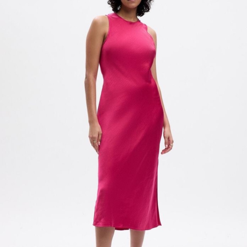 GAP Pink Midi Dress